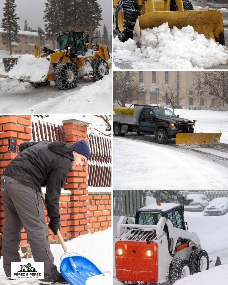 Emergency snow removal services